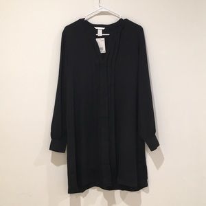 NWT shirt dress H&M Black size 10